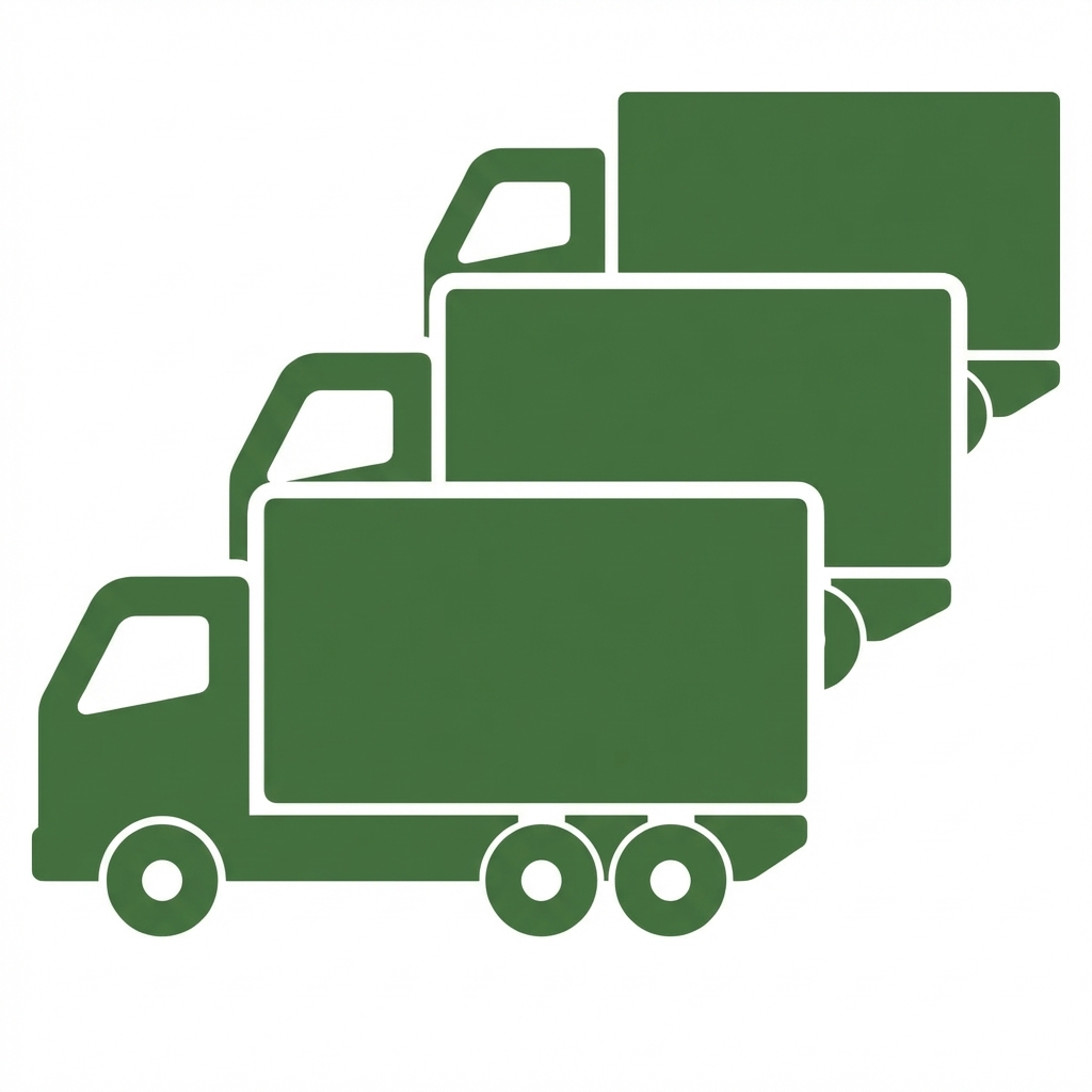 2tトラック3台分